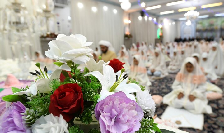 تصاویر/ مراسم جشن تکلیف دختران در حرم حضرت عبدالعظیم(ع)