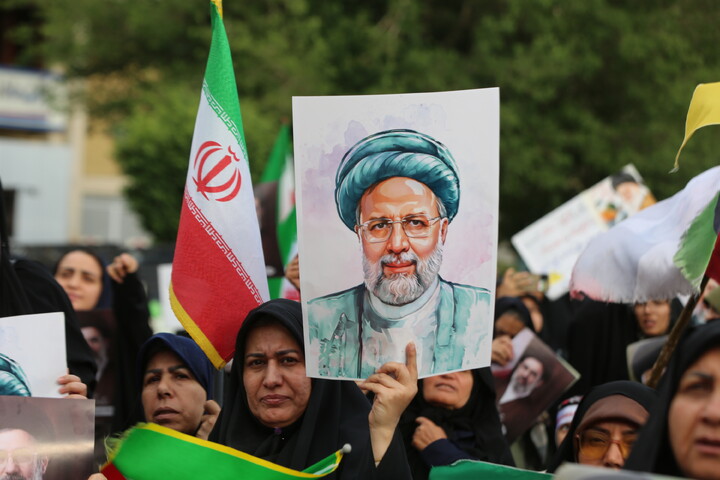 تصاویر/ اجتماع بانوان اصفهانی در سالروز شهادت آیت الله رئیسی