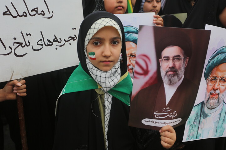 تصاویر/ اجتماع بانوان اصفهانی در سالروز شهادت آیت الله رئیسی