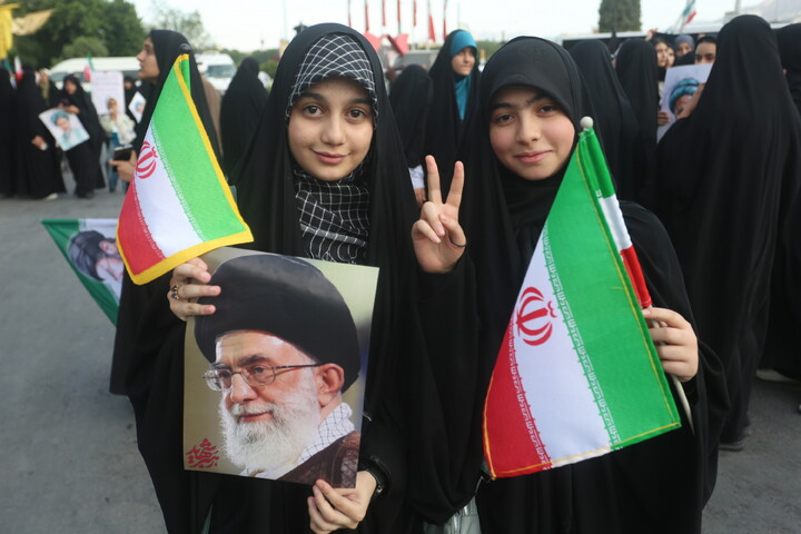 تصاویر/ اجتماع بانوان اصفهانی در سالروز شهادت آیت الله رئیسی