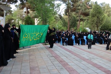 تصاویر/ آئین گرامیداشت سالروز شهادت شهید رئیسی به همت مدرسه علمیه خواهران سلماس