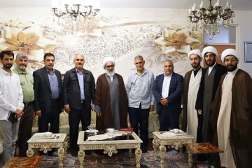 تصاویر/ دیدار امام جمعه شهرستان ورامین با خانواده پاسدار شهید جنگ رمضان
