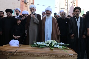 تصاویر / تشییع پیکر یکی از علمای شهرستان نکا