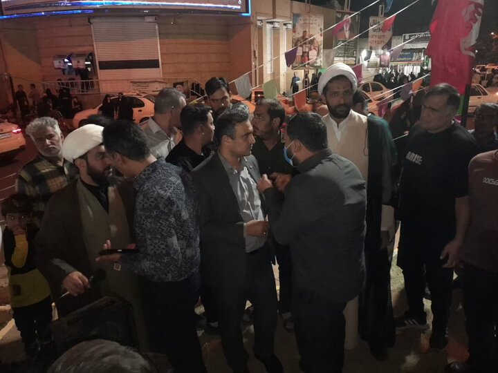 تصاویر/هشتادویکمین اجتماع شبانگاهی مردم دارالشهداء آران و بیدگل بیاد شهدای پرواز