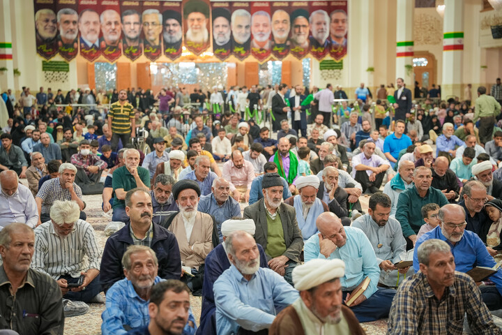 تصاویر/ مراسم دومین سالگرد شهادت سیدالشهدای خدمت شهید آیت الله رئیسی و شهدای خدمت در حرم حضرت معصومه سلام الله علیها