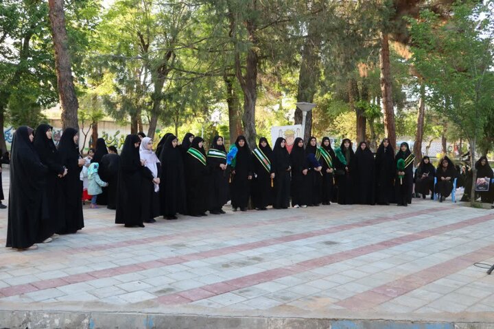 تصاویر/ آئین گرامیداشت سالروز شهادت شهید رئیسی به همت مدرسه علمیه خواهران سلماس