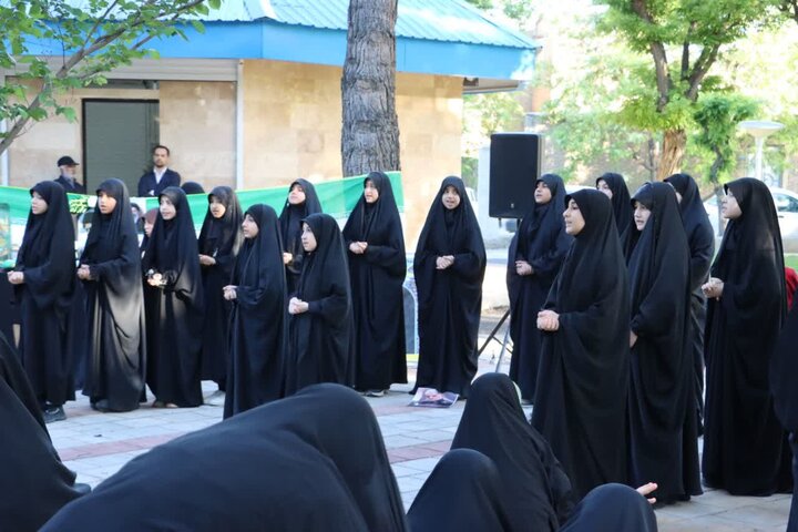 تصاویر/ آئین گرامیداشت سالروز شهادت شهید رئیسی به همت مدرسه علمیه خواهران سلماس