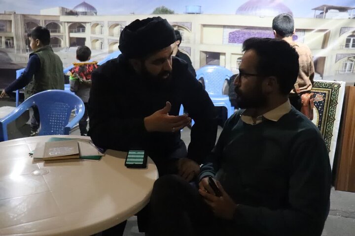 تصاویر/  استمرار فعالیت قرارگاه خدمت رسانی مدرسه علمیه قرآنی قائد شهید امام خامنه‌ای