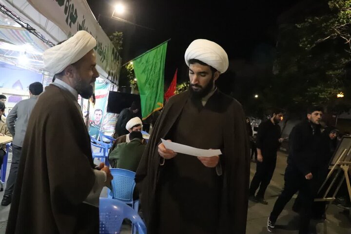 تصاویر/  استمرار فعالیت قرارگاه خدمت رسانی مدرسه علمیه قرآنی قائد شهید امام خامنه‌ای