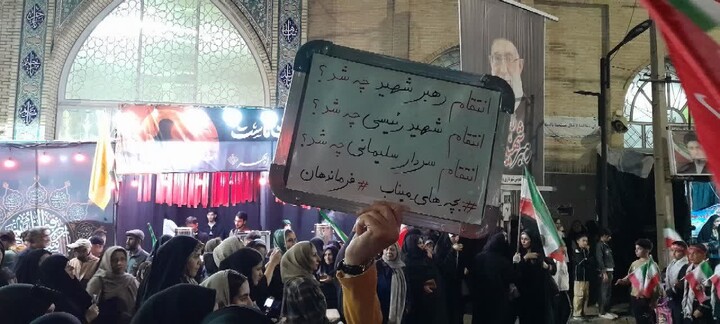 تصاویر/ اجتماع بزرگ lمردم ابهر در دفاع از انقلاب و کشور
