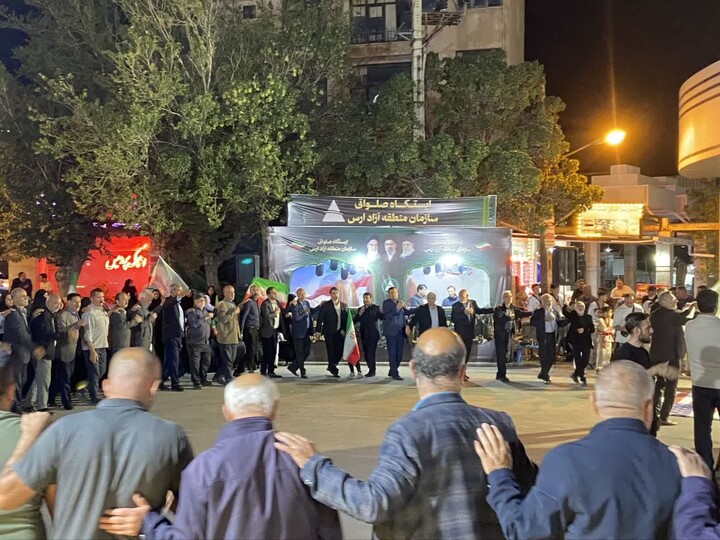 تصاویر / فریاد «هیهات منا الذله» در جلفا؛ مشت محکمی بر دهان یاوه‌گویان