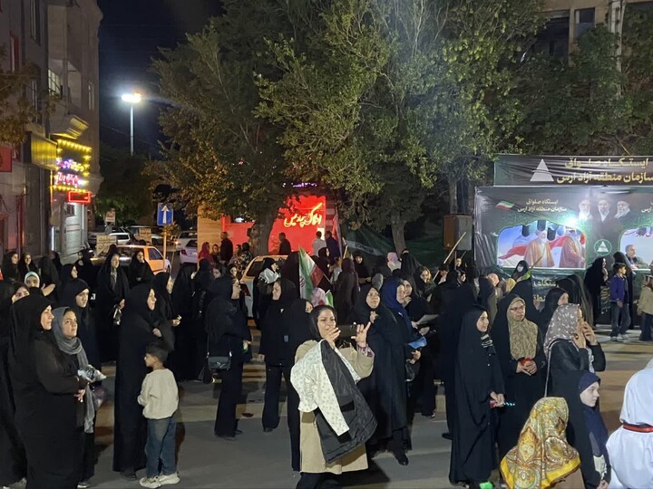 تصاویر / فریاد «هیهات منا الذله» در جلفا؛ مشت محکمی بر دهان یاوه‌گویان