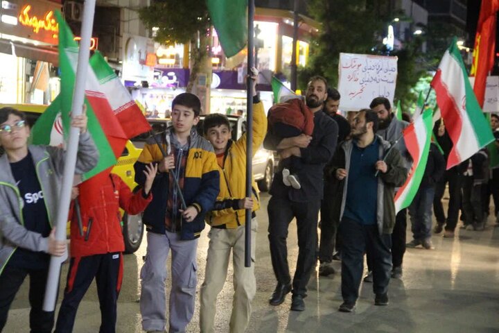 تصاویر/ اجتماع بزرگ مردم زنجان در دفاع از انقلاب و کشور