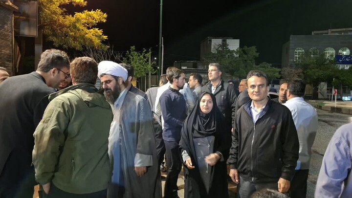 تصاویر / برپایی میز خدمت در شب‌های اقتدار فامنین