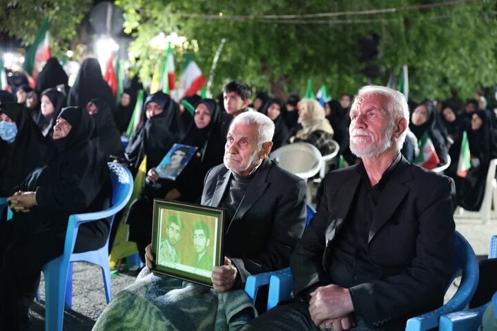 تصاویر / تجلیل از خانواده شهدای منطقه جانبازان همدان