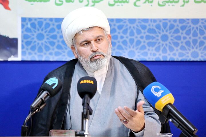 تصاویر/ نشست خبری قرارگاه جنگ ترکیبی بلاغ مبین حوزه‌های علمیه