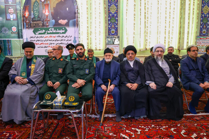 تصاویر |  دومین سالگرد شهید خدمت، شهید مالک رحمتی در شهرستان مراغه
