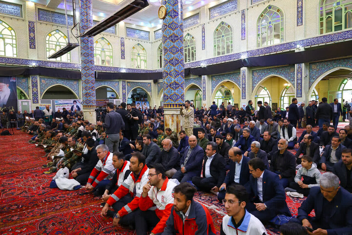 تصاویر |  دومین سالگرد شهید خدمت، شهید مالک رحمتی در شهرستان مراغه