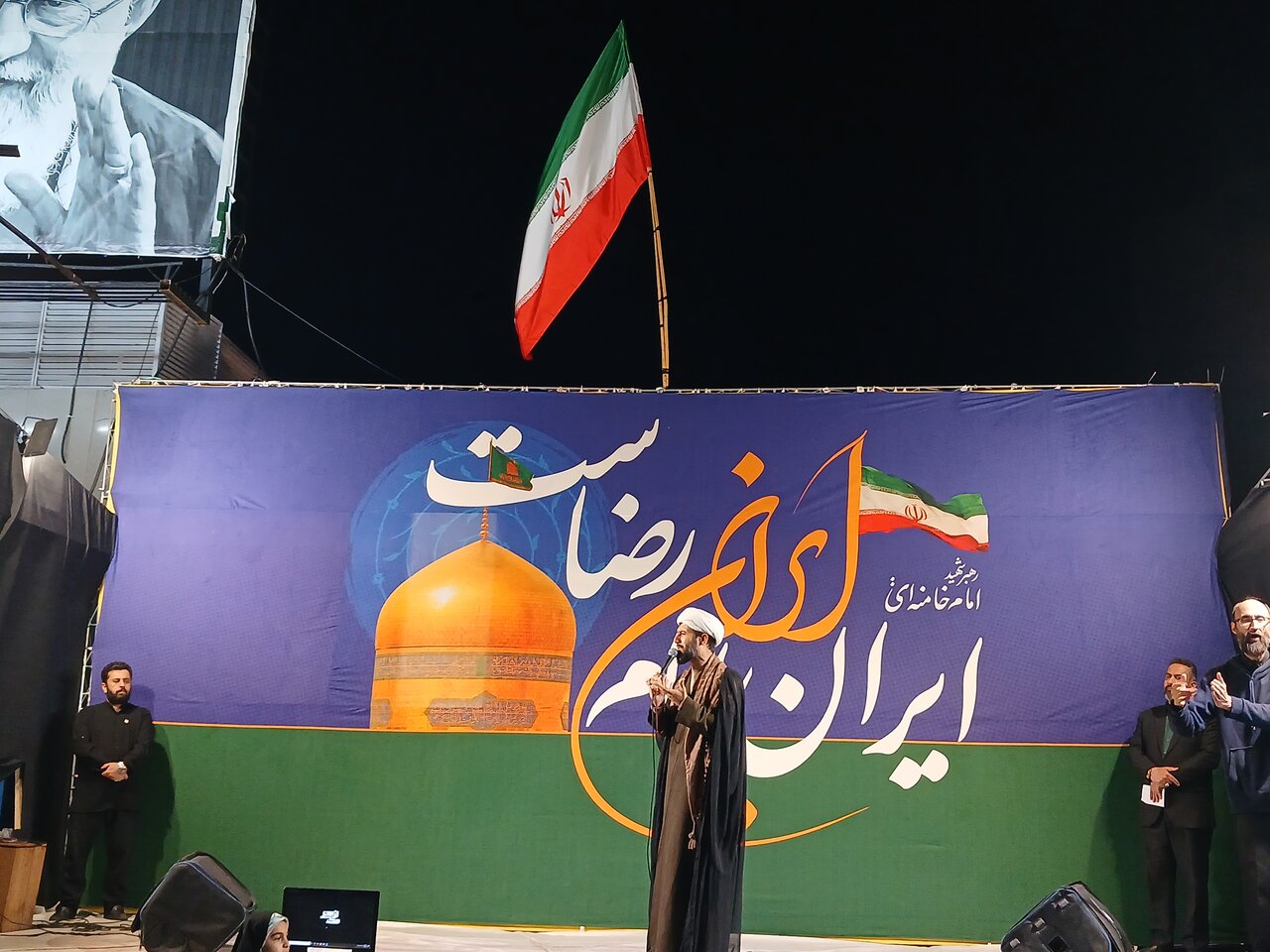 تصاویر/ هشتاد ویکمین اجتماع مردمی در میدان شریعتی مشهد