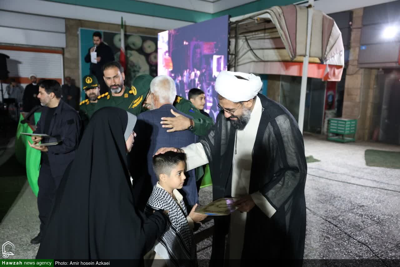 تصاویر / تجلیل از خانواده شهدای منطقه جانبازان همدان