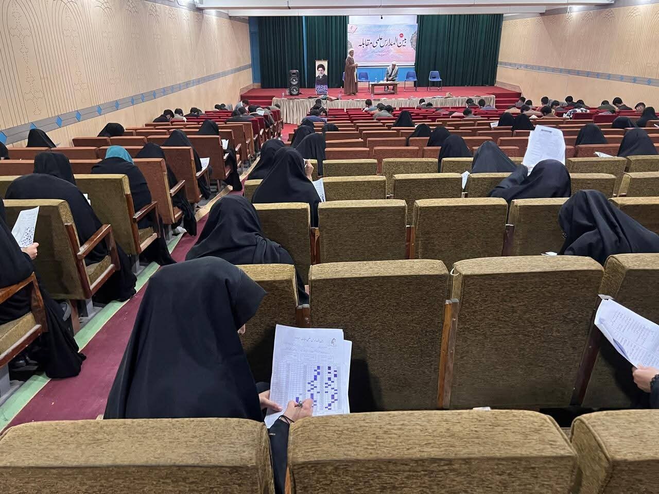 جامعۃ المصطفیٰ العالمیہ پاکستان کے تحت جامعۃ النجف سکردو میں&nbsp;بین المدارس اولمپک علمی مقابلے کا انعقاد؛طلبہ وطالبات کی بھرپور شرکت