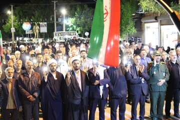 تصاویر/ تداوم تجمعات مردمی در حمایت از نظام اسلامی در باروق در موج هشتاد و سه