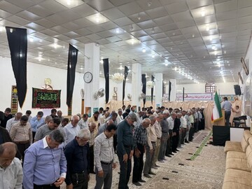 نماز جمعه بندرریگ به روایت تصویر