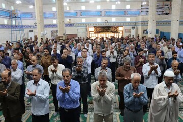 نماز جمعه عالیشهر به روایت تصویر