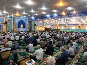 تصاویر/ آیین عبادی سیاسی نمازجمعه امروز بندر بوشهر