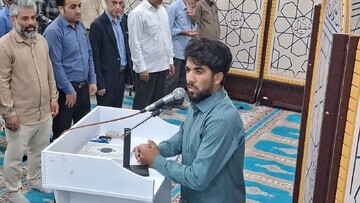 نماز جمعه جم به روایت تصویر