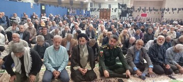 تصاویر/ نماز عبادی سیاسی جمعه شهرستان محمودآباد