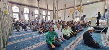 تصاویر| نماز عبادی سیاسی جمعه سربیشه