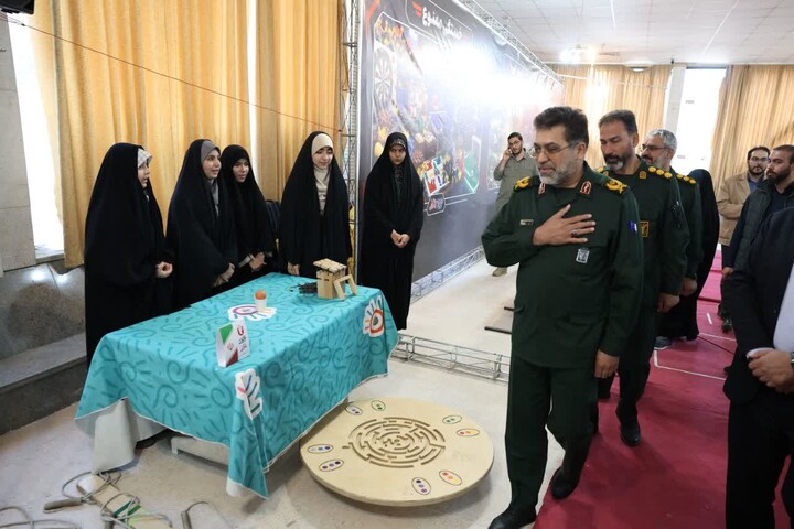 تصاویر / آیین اختتامیه «پاتوق نوجوان مبارز» در همدان