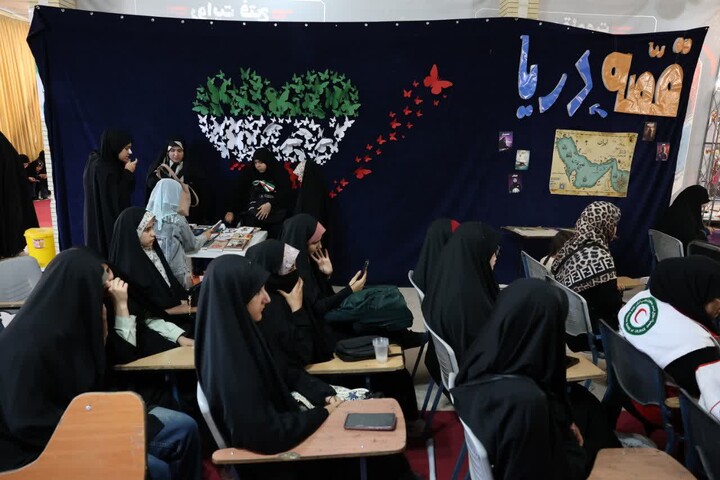 تصاویر / آیین اختتامیه «پاتوق نوجوان مبارز» در همدان