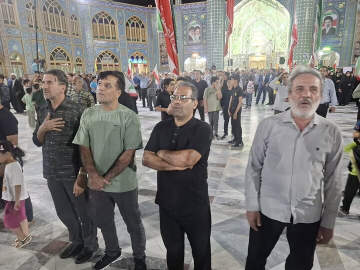 تصاویر| هشتاد و دومین شب حضور حماسی آران وبیدگلی ها در حرم حضرت محمد هلال بن علی(ع)