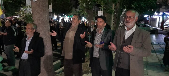 تصاویر / فریاد «هیهات منا الذله» در ابهر؛ مشت محکمی بر دهان یاوه‌گویان