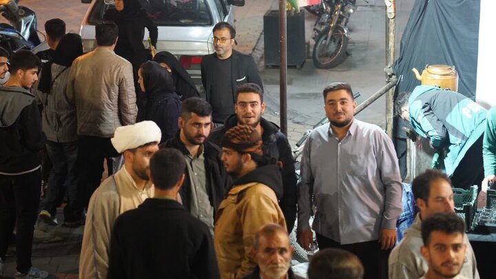 تصاویر/ راهپیمایی و تجمع شبانه مردم دارالمومنین شهرستان خوی در موج 83