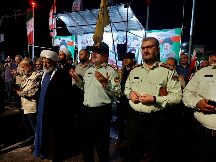 اجتماع پرشور مردم انقلابی دولت آباد شهر ری