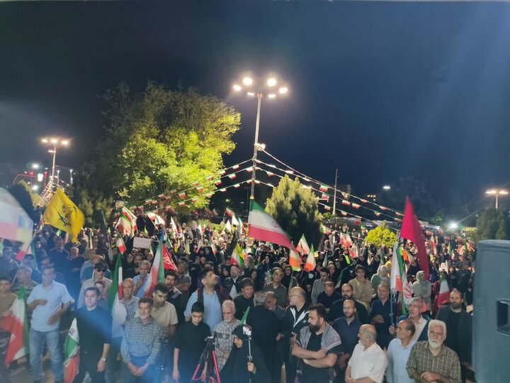 اجتماع پرشور مردم انقلابی دولت آباد شهر ری
