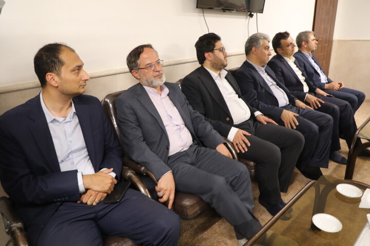 دیدار وزیر علوم با نماینده ولی فقیه در گیلان