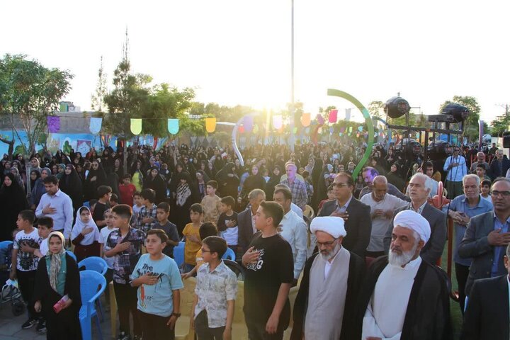 تصاویر/آیین افتتاح بوستان قرآن کریم در زرندیه
