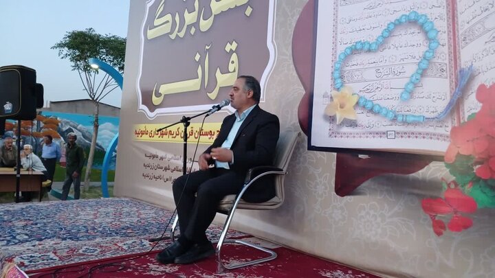 تصاویر/آیین افتتاح بوستان قرآن کریم در زرندیه