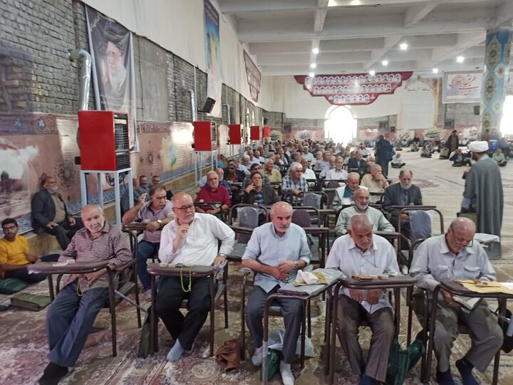 تصاویر/ نمازعبادی سیلسی جمعه کاشان