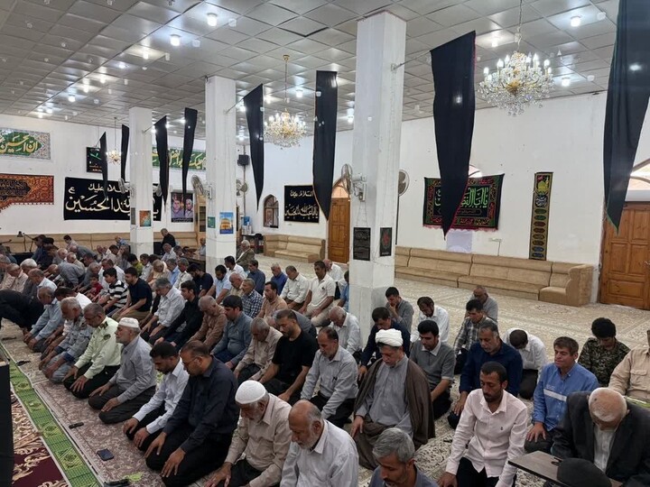 نماز جمعه بندرریگ به روایت تصویر