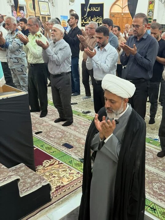نماز جمعه بندرریگ به روایت تصویر
