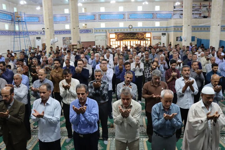 نماز جمعه عالیشهر به روایت تصویر