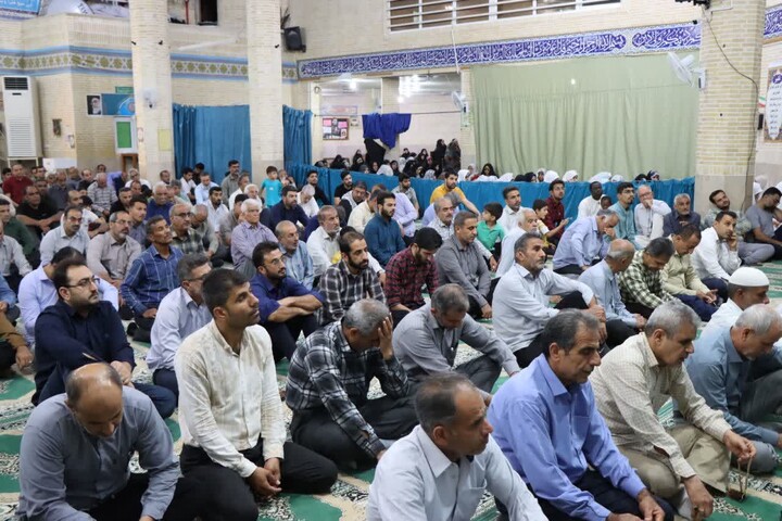 نماز جمعه عالیشهر به روایت تصویر