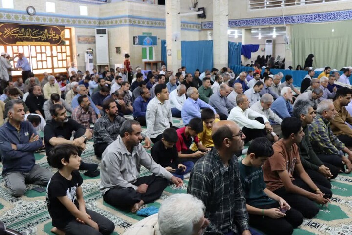 نماز جمعه عالیشهر به روایت تصویر