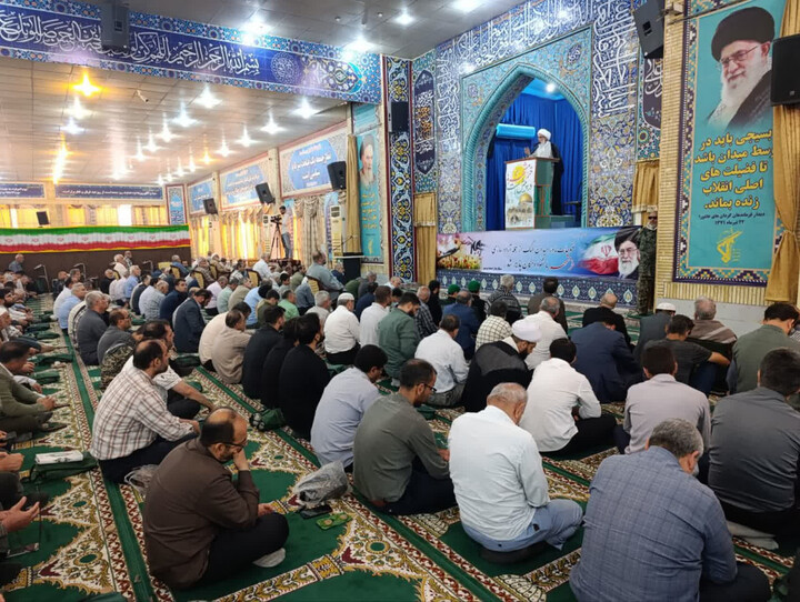 نماز جمعه بوشهر به روایت تصویر
