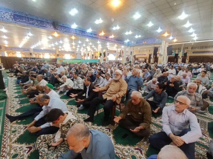 نماز جمعه بوشهر به روایت تصویر
